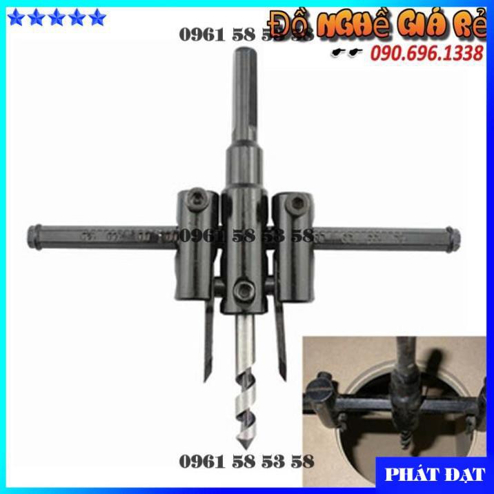 MŨI KHOÉT THẠCH CAO ĐA NĂNG - MŨI KHOAN KHOÉT LỖ TRÒN - MŨI KHOÉT GỖ NHỰA THÙNG LOA 200MM 300MM (DCG)