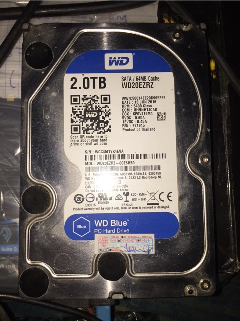 Ổ cứng 2TB WD để tủ chưa sd