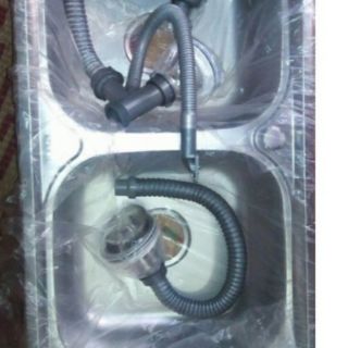 CHẬU RỬA CHÉN INOX (đầy đủ bộ xả)