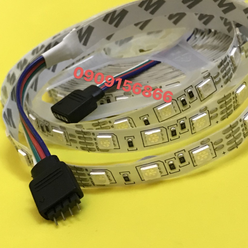 Led dây 12v 5050 rgb - loại trong nhà , không chống nước