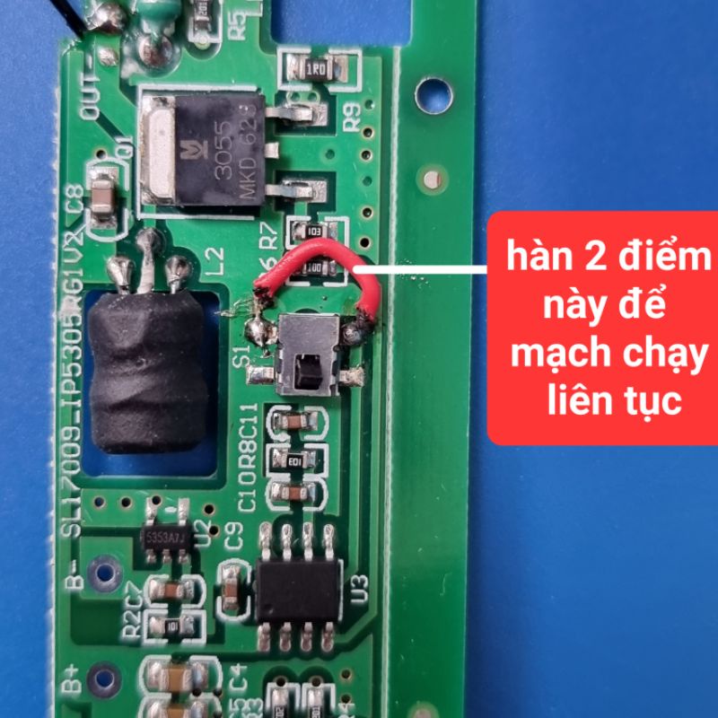 mạch phun sương 5v có chức năng làm sạc pin dự phòng