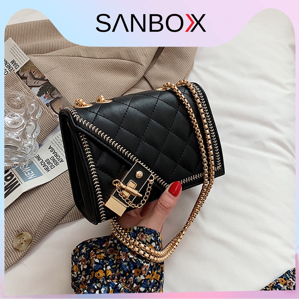 Túi xách nữ đẹp dự tiệc đi chơi Sanbox Shop đeo chéo mini thời trang quảng châu nhỏ gọn tiện lợi