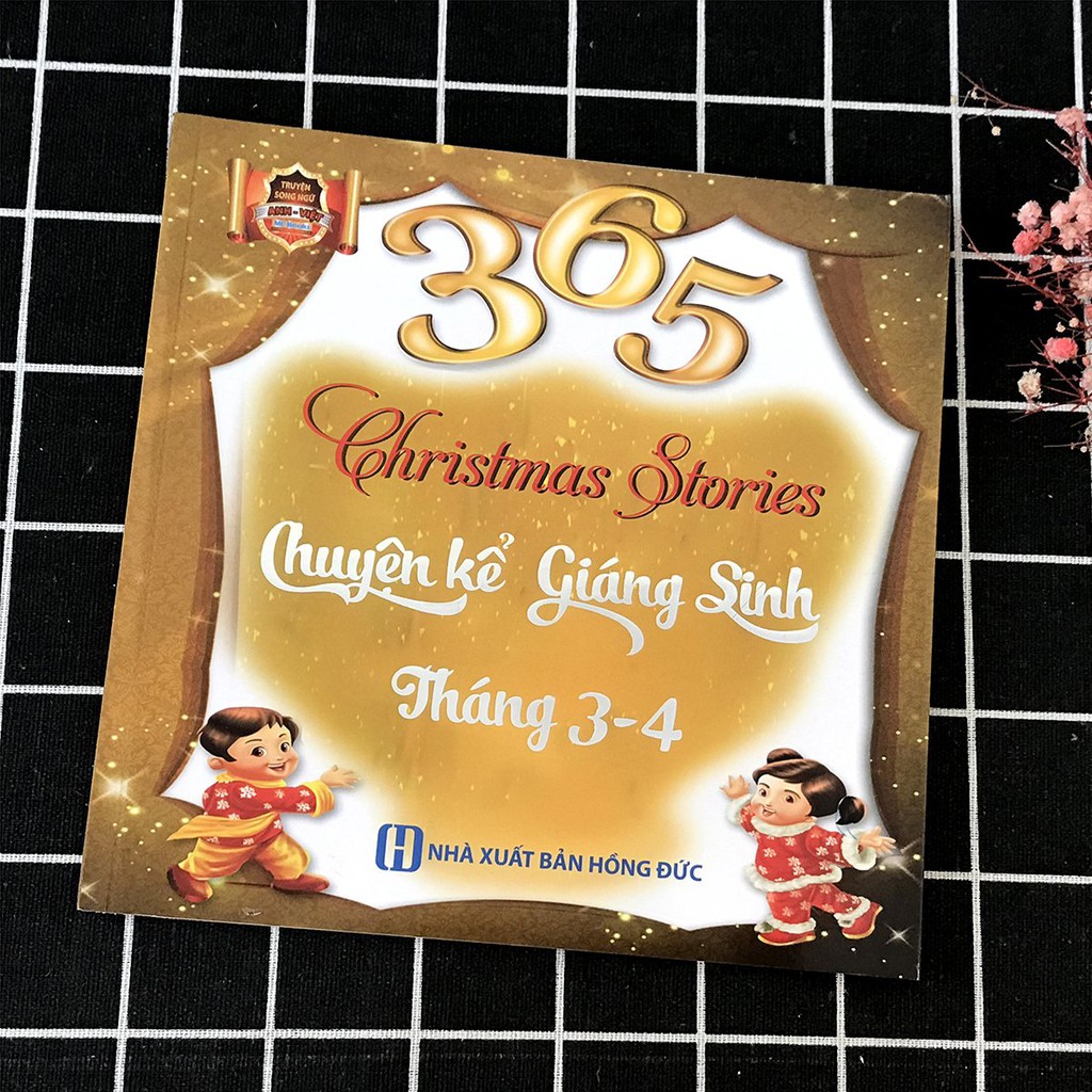 Sách - 365 Chuyện Kể Giáng Sinh Tháng 3 - 4 - Truyện Song Ngữ Anh - Việt: Christmas Stories