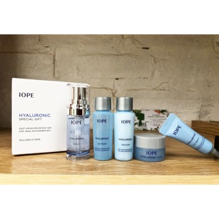 Set Kit Mini 5 sản phẩm dưỡng của IOPE Hyaluronic