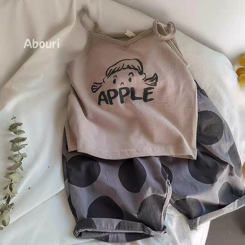 Áo Hai Dây In Họa Tiết Hoạt Hình Phong Cách Cổ Điển Thời Trang Cho Bé Trai Và Gái