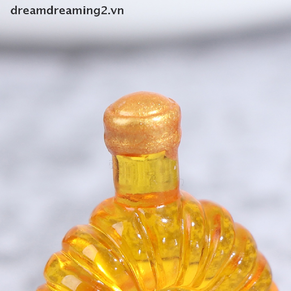 Bộ 5 Chai Rượu mini Tỉ Lệ 1: 12 Dùng Để Trang Trí Nhà Búp Bê