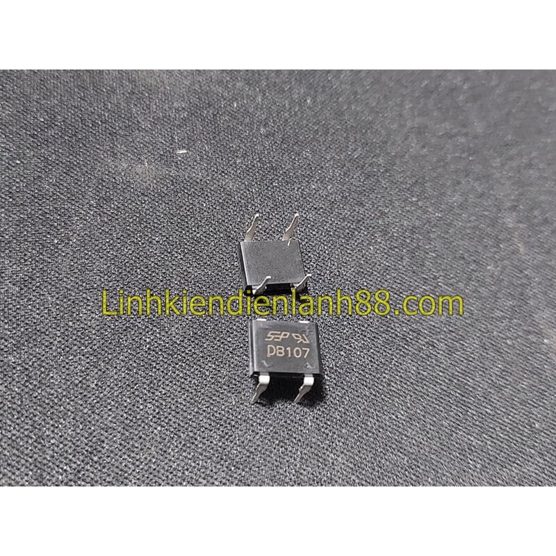 Chỉnh Lưu Cầu - Diode Cầu DB107 1A 1000V DIP-4 Mới Chính Hãng.