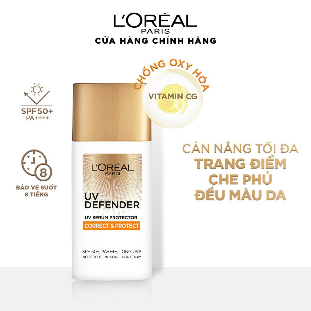 Kem chống nắng Loreal UV Defender SPF50+ PA++++ 50ml