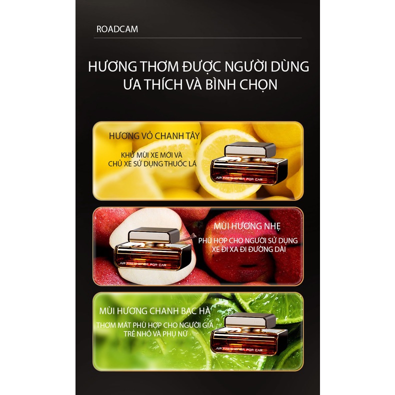 Nước hoa ô tô Duke cao cấp nhập khẩu từ Pháp chiết xuất 100% từ thiên nhiên khử mùi chống say xe tốt cho sức khỏe