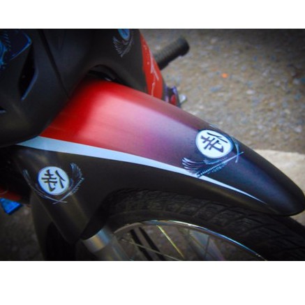 Tem Trùm Wave A Samurai Đen Đỏ