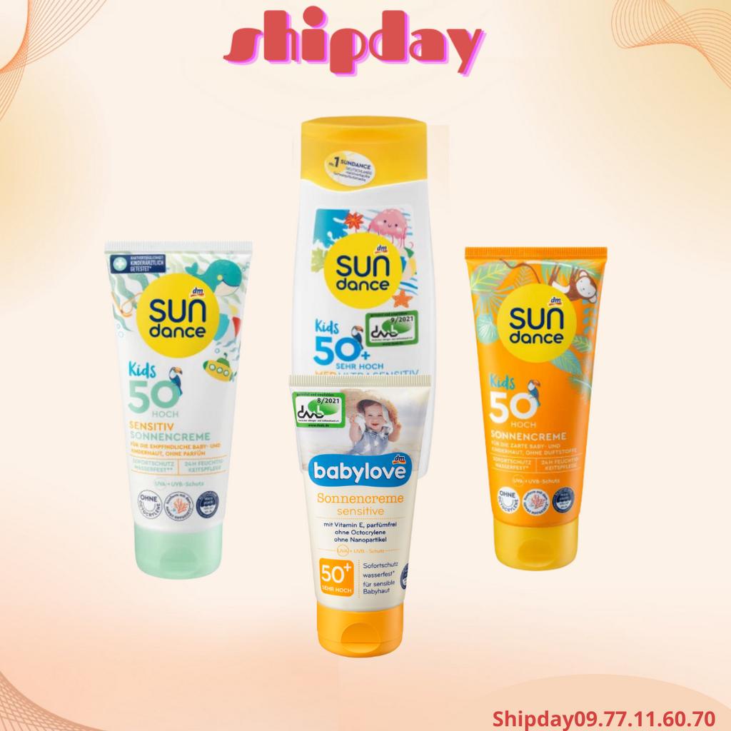 Kem chống nắng trẻ em Babylove/Sundance cho bé từ sơ sinh