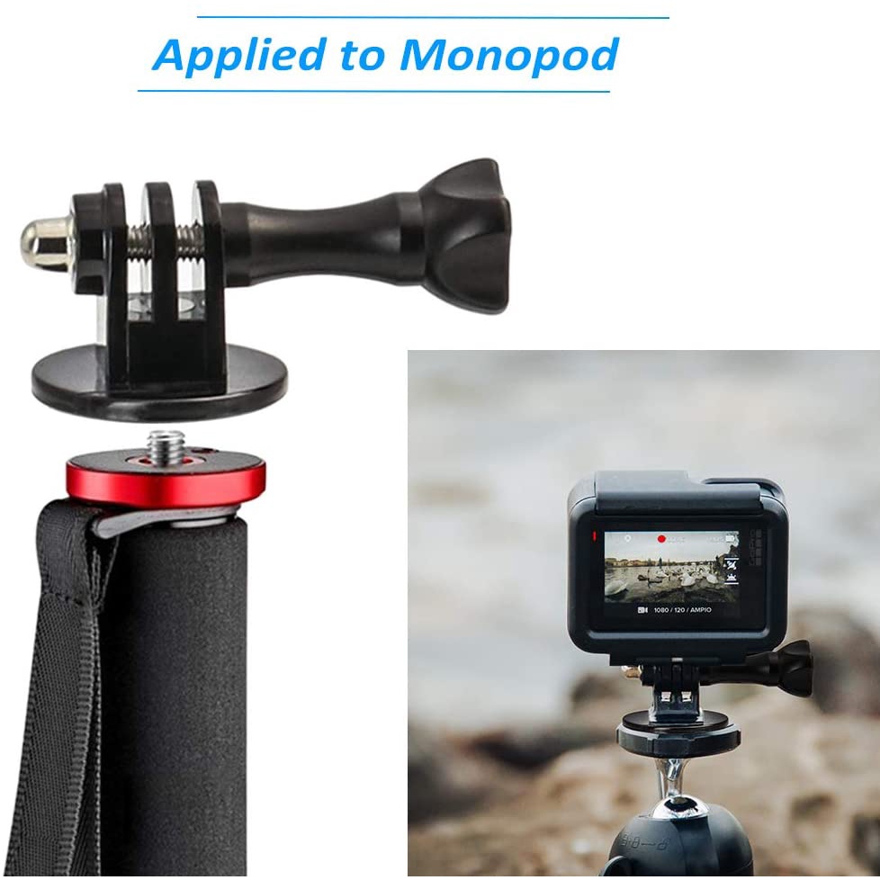 Khớp nối LAMMCOU bằng nhựa chuyên dụng cho Go Pro Hero 10 9 8 7 6 5 H9R