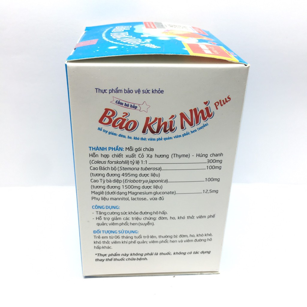 Bảo khí nhi hộp 14 gói