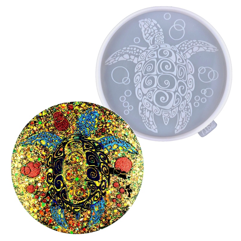 Khuôn Silicone Làm Đế Lót Ly Hình Nốt Nhạc DIY