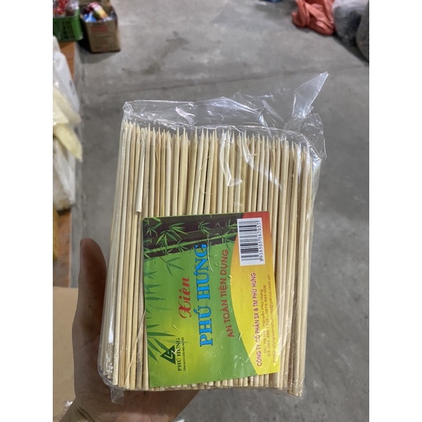 Que xiên thịt, cá 500g