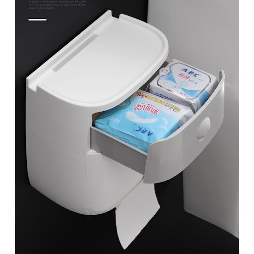 HỘP ĐỰNG GIẤY VỆ SINH 1 TẦNG ECOCO