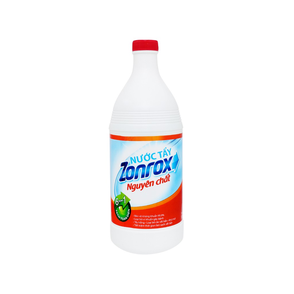 Nước tẩy TRẮNG đa năng Zonrox 1 lít