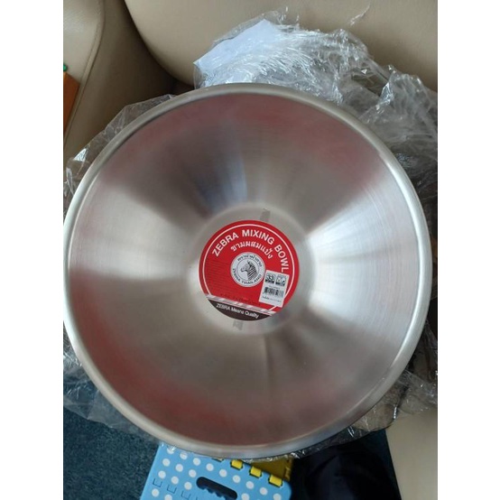 Thau trộn / thố trộn inox 304 Zebra Thái Lan nhiều kích cỡ