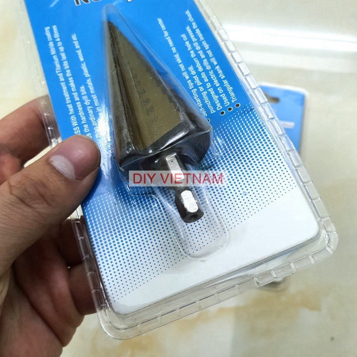 Mũi khoan tháp TITANIUM chuôi lục giác NUR cao cấp