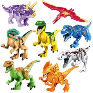 Set 8 con Lego Khủng Long phiên bản Jurassic