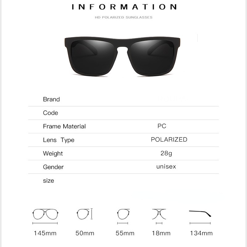 Kính Râm Phân Cực Của Nam Giới Lái Xe Đi Bộ đường Dài Thể Thao Ngoài Trời UV400 Kính Nữ