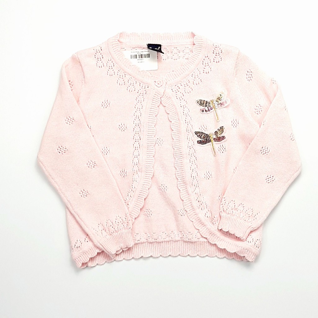 Áo len cardigan bé gái Bracket