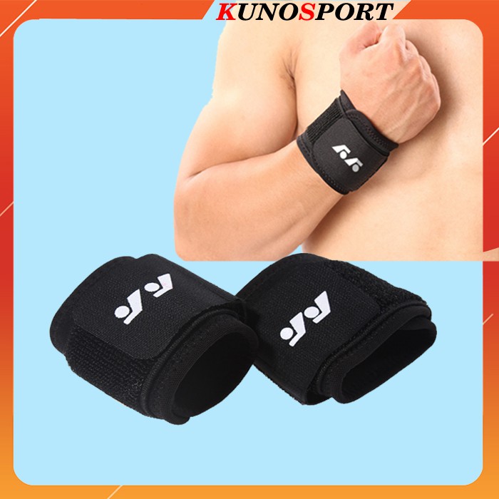 Quấn bảo vệ cổ tay, bó tay tập gym chơi thể thao KUNOSPORT (1 đôi ) KN17