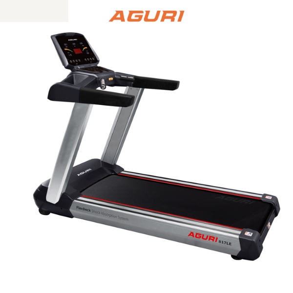 Máy chạy bộ tại nhà AGURI AGT-817LE mạnh mẽ như máy tập phòng gym, khung sườn chắc chắn, khỏe khoắn, cá tính