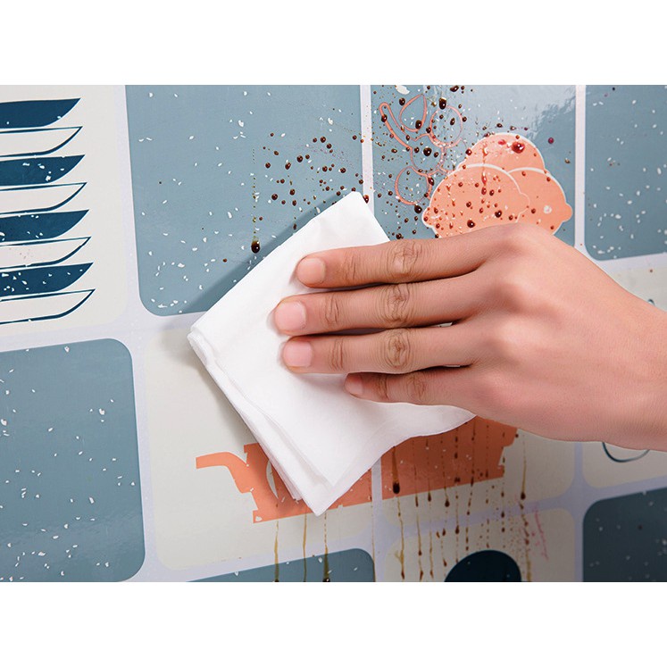 Giấy Dán Tường Bếp Tránh Dầu Mỡ Nhiều Hoạ Tiết | BigBuy360 - bigbuy360.vn