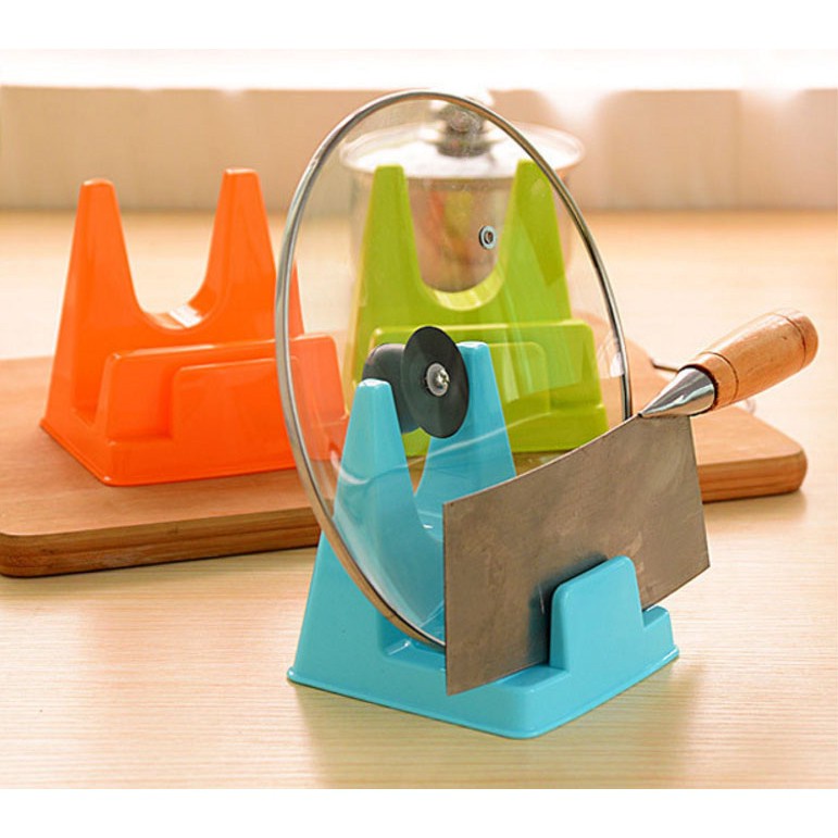 Giá Đỡ Để Gác Vung Nồi Xoong, Để Dao Thớt Muôi Thìa Đũa Tiện Dụng - Đồ Gia Dụng Nhà Bếp Thông Minh