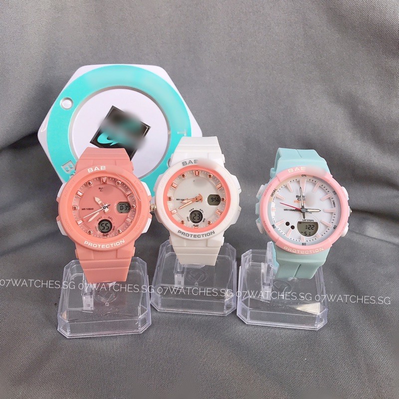 Đồng hồ Thời trang cho nam và nữ Ba1H10 phối màu kiểu dáng mới | BigBuy360 - bigbuy360.vn