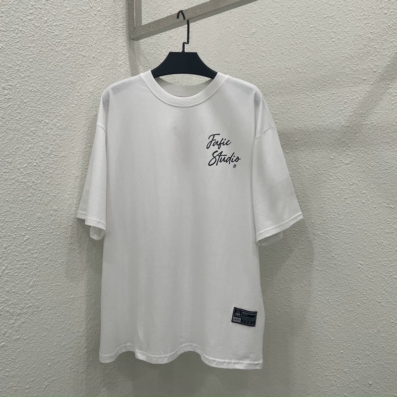 Áo Thun Tay Lỡ Unisex FAFIC màu NÂU/ĐEN/TRẮNG  /Nam nữ unisex/ Áo phông cổ tròn form rộng Jaystoree