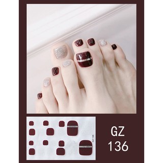 Miếng Dán Móng Chân Sticker Nails mẫu mới
