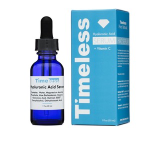 SERUM DƯỠNG ẨM SÁNG DA HYALURONIC ACID + VITAMIN C TIMELESS