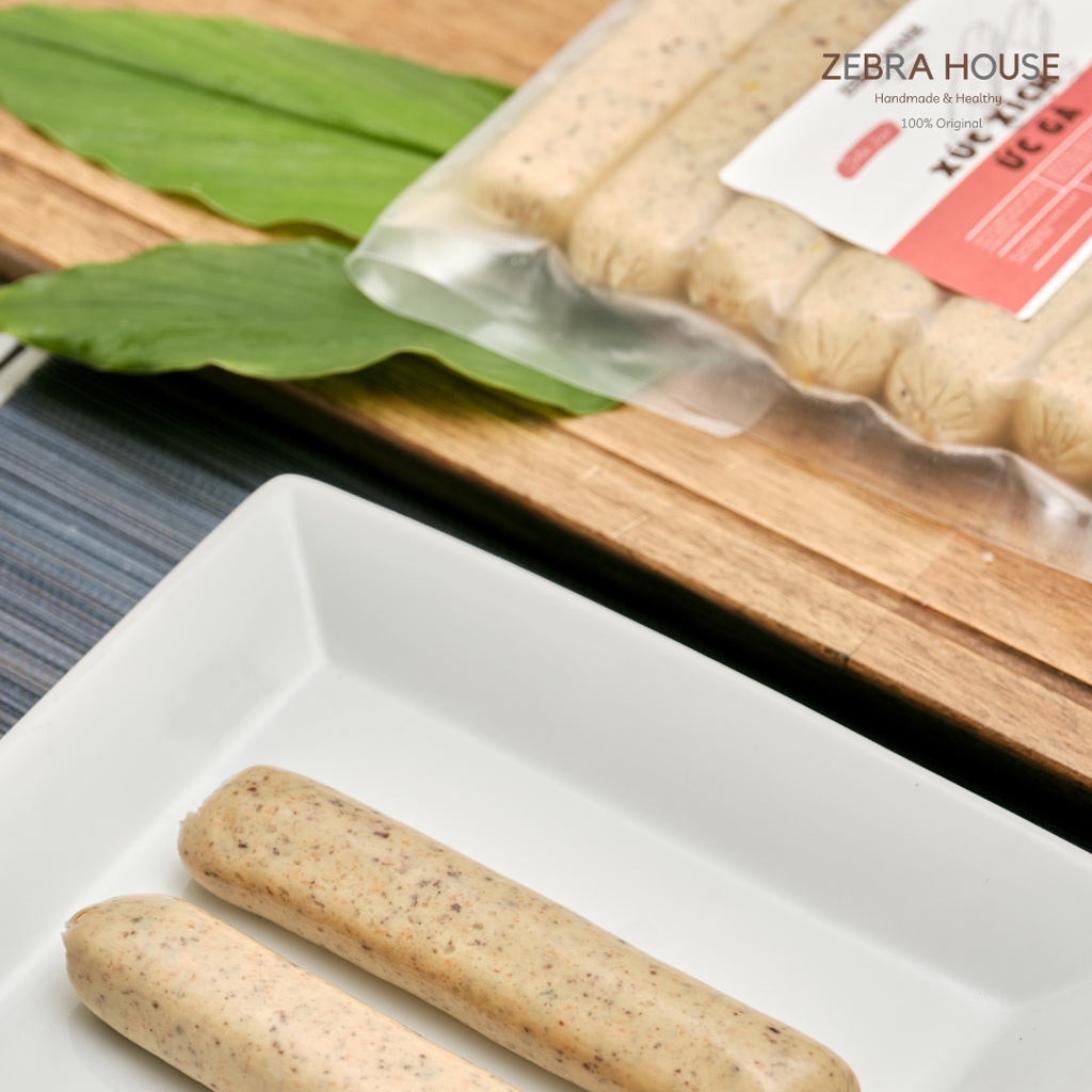 Xúc Xích Ức Gà Nấm Hương Eat Clean Túi 500Gr