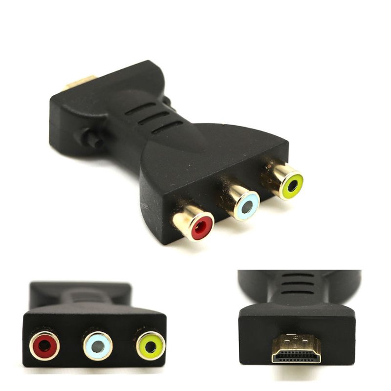 Đầu chuyển đổi HDMI Male sang 3 RCA Female AV âm thanh hình ảnh