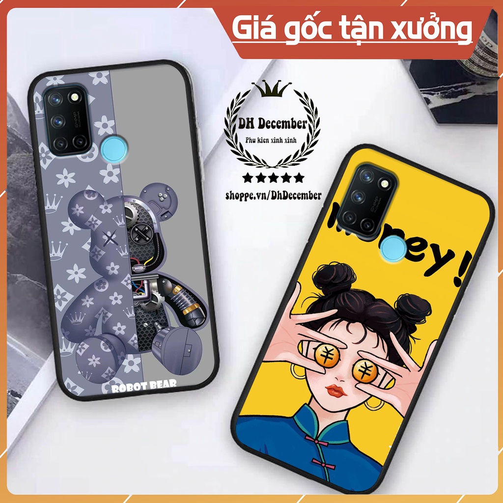 Ốp lưng Realme C17 / 7i in hình 3D lucky, gấu Brick xinh xắn - KHÔNG NÊN BỎ LỠ