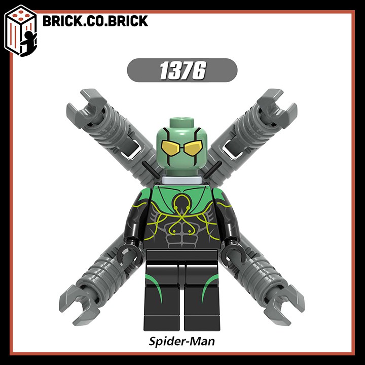 Non Lego Siêu Anh Hùng Marvels Đồ chơi lắp ráp minifigure DC Comics Avengers Doctor Doom, The Stream, Iron man X0271