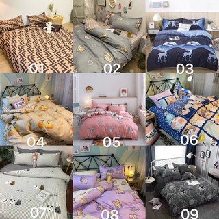 BỘ CHĂN GA GỐI cotton poly 4/5 chi tiết mẫu mới nhất-> được chọn mẫu
