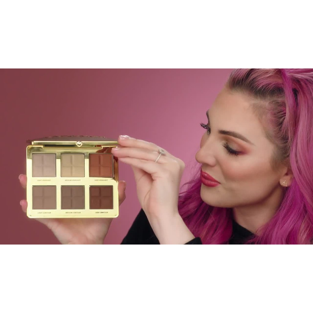 BẢNG PHẤN TẠO KHỐI, BẮT SÁNG TOO FACED COCOA INFUSED CONTOURING AND HIGHLIGHTING PALETTE NHẬP KHẨU CHÍNH HÃNG - 4258