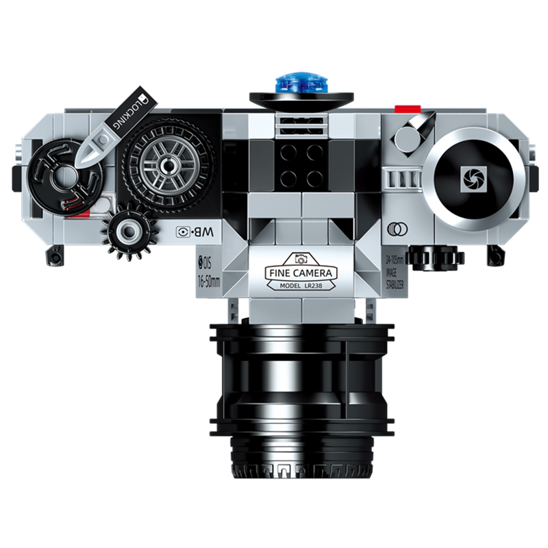 Đồ chơi lắp ráp GOROCK mô hình máy ảnh kỹ thuật số 3D