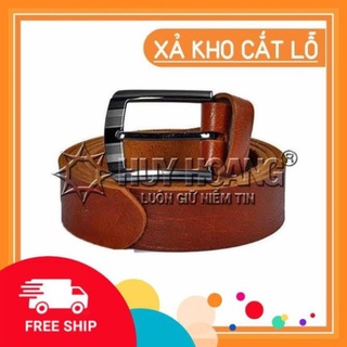 Thắt lưng nam da bò 1 lớp màu da PH4104