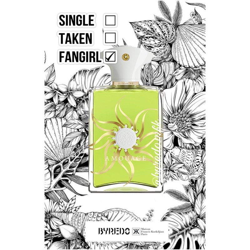 Mẫu thử nước hoa Amouage Sunshine Man 10ml (5ml/10ml/20ml) | BigBuy360 - bigbuy360.vn