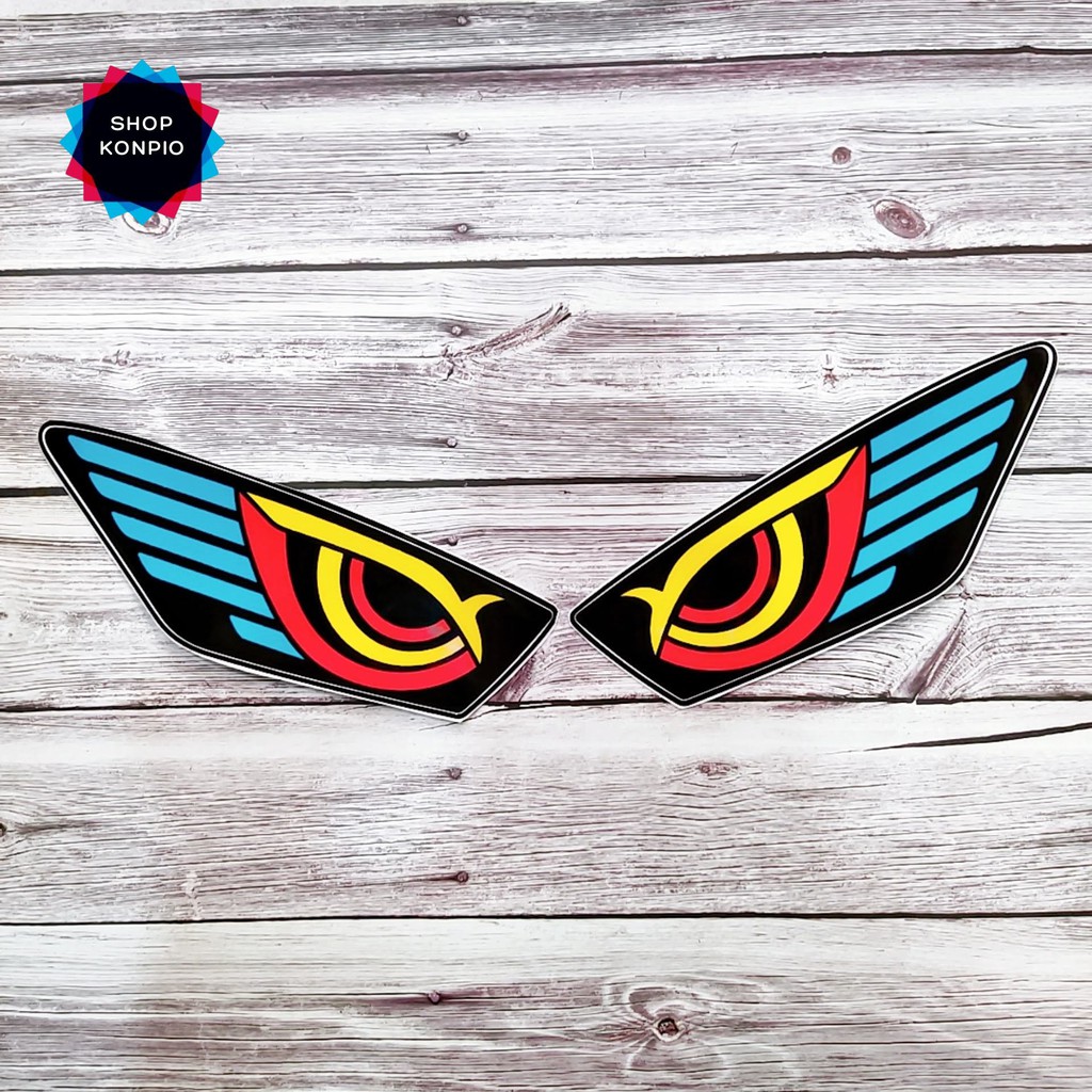 Tem Decal Dán Pha Đèn Vario Đủ Kiểu Hình Ngẫu Nhiên (1 Cặp)