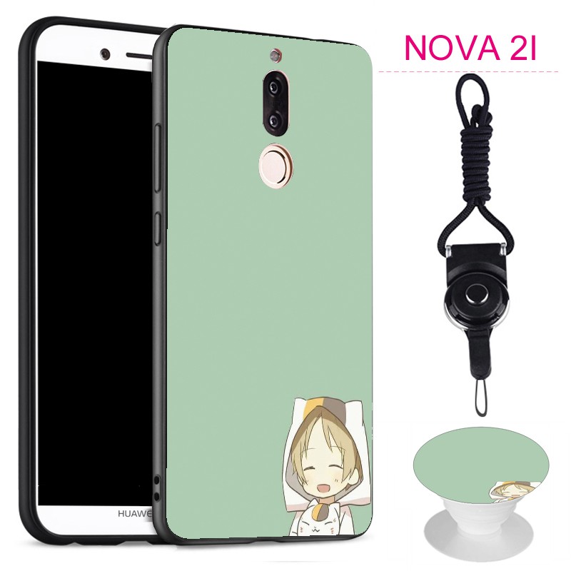 Ốp điện thoại silica gel mềm thời trang xinh xắn cho Huawei Nova 2i