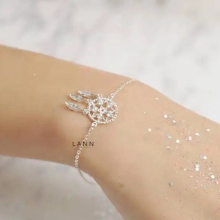 Lắc tay Dream Catcher đính đá BẠC S925 LANN B079