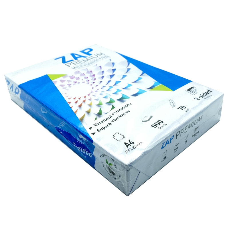 Giấy Photo ZAP Premium A4 70gsm (500 Tờ)