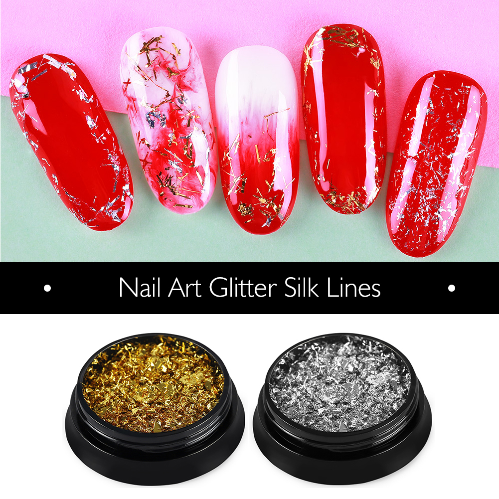 Hộp dây lụa trang trí móng tay nghệ thuật chuyên dụng