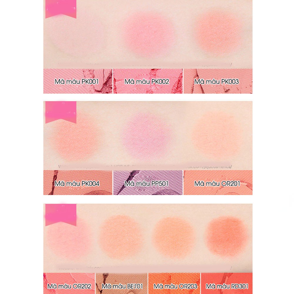 Phấn má LOVELY COOKIE BLUSHER Màu BR401, PK002, PK004, OR202. OR203, RD301 | BigBuy360 - bigbuy360.vn