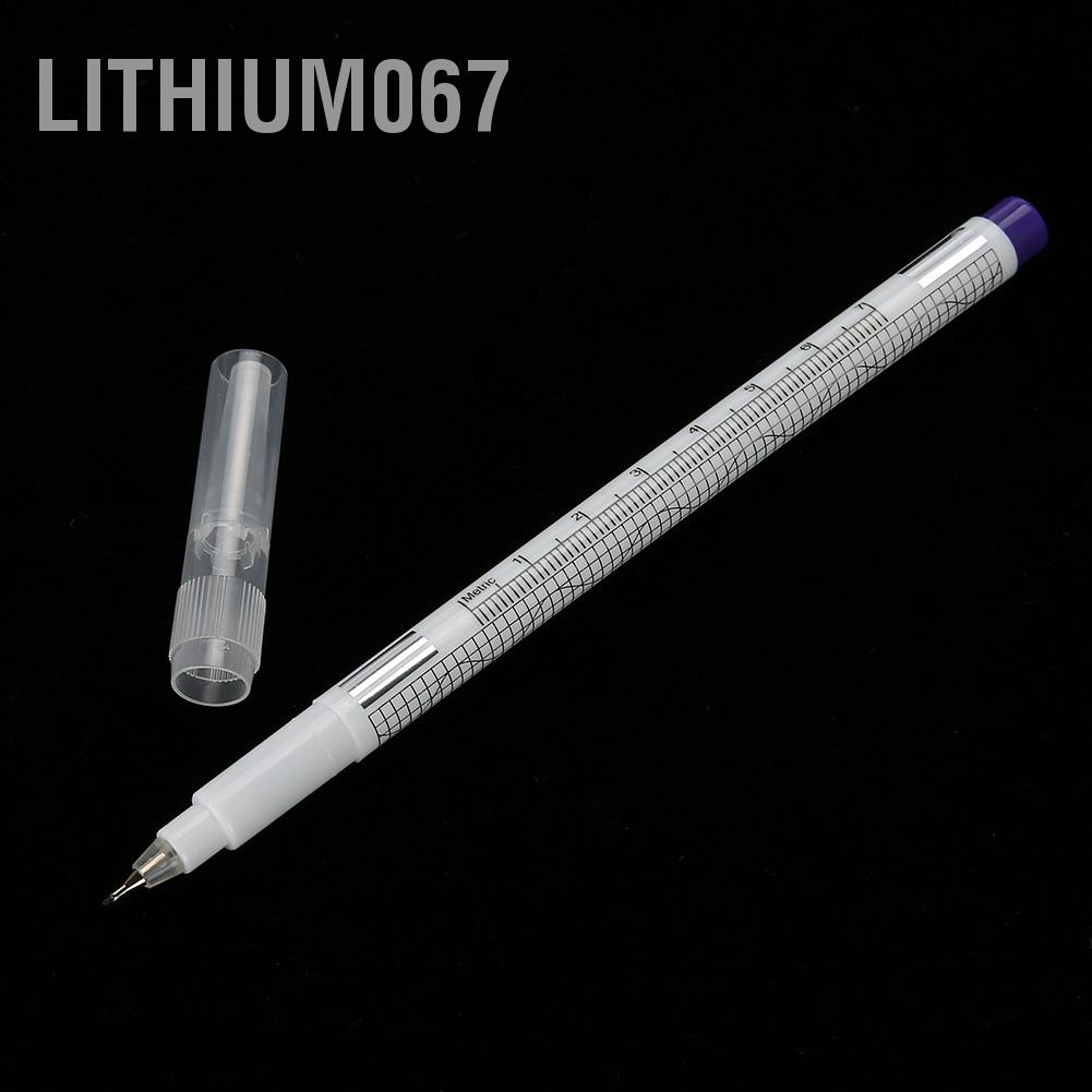 [Hàng mới về] Bút đánh dấu trên da tiệt trùng dùng phẫu thuật y tế/ xăm lông mày và thước đo